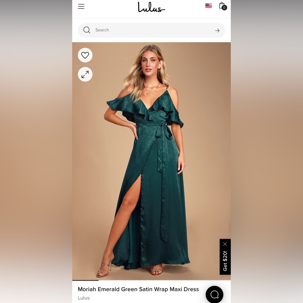 Lulu’s wrap dress NWT